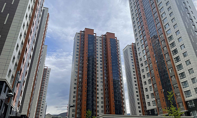 Mongolia Hunnu Apartment Addressable Fire Alarm System Project