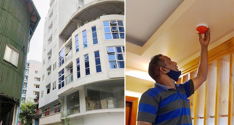 Maldives ADK Building Addressable Fire Alarm System Project