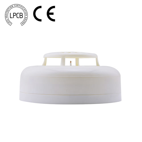 Conventional photoelectronic heat detector with LPCB EN54 certification