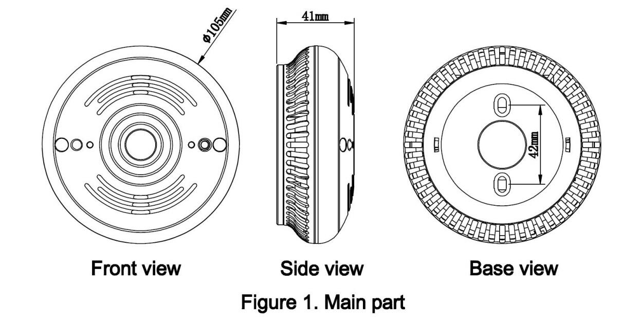 Wireless Addressable Smoke Detector