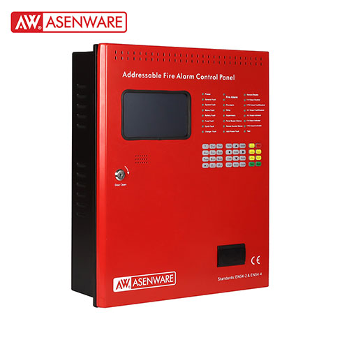 Addressable Fire Alarm Control Panel AW-FP200 (Mutil-8),Two Wire Addressable Fire Alarm System