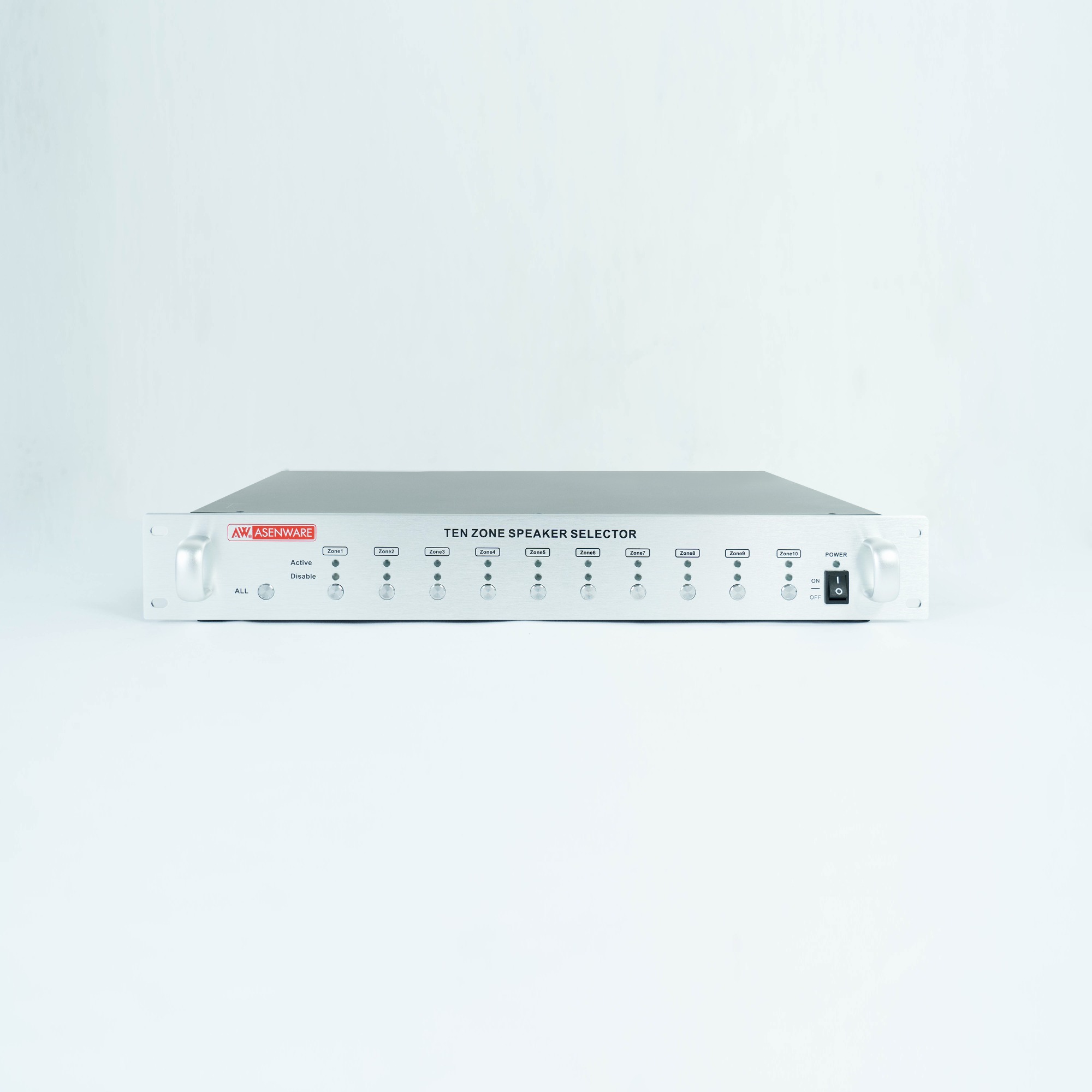 10 Zone Speaker Selector Switch Switcher(Cabinet Type),Voice Evacuation System