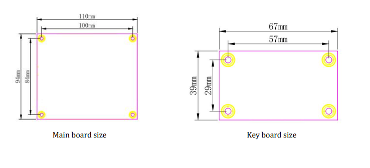 Addressable Annunciator LED Main Board,Two Wire Addressable Fire Alarm System