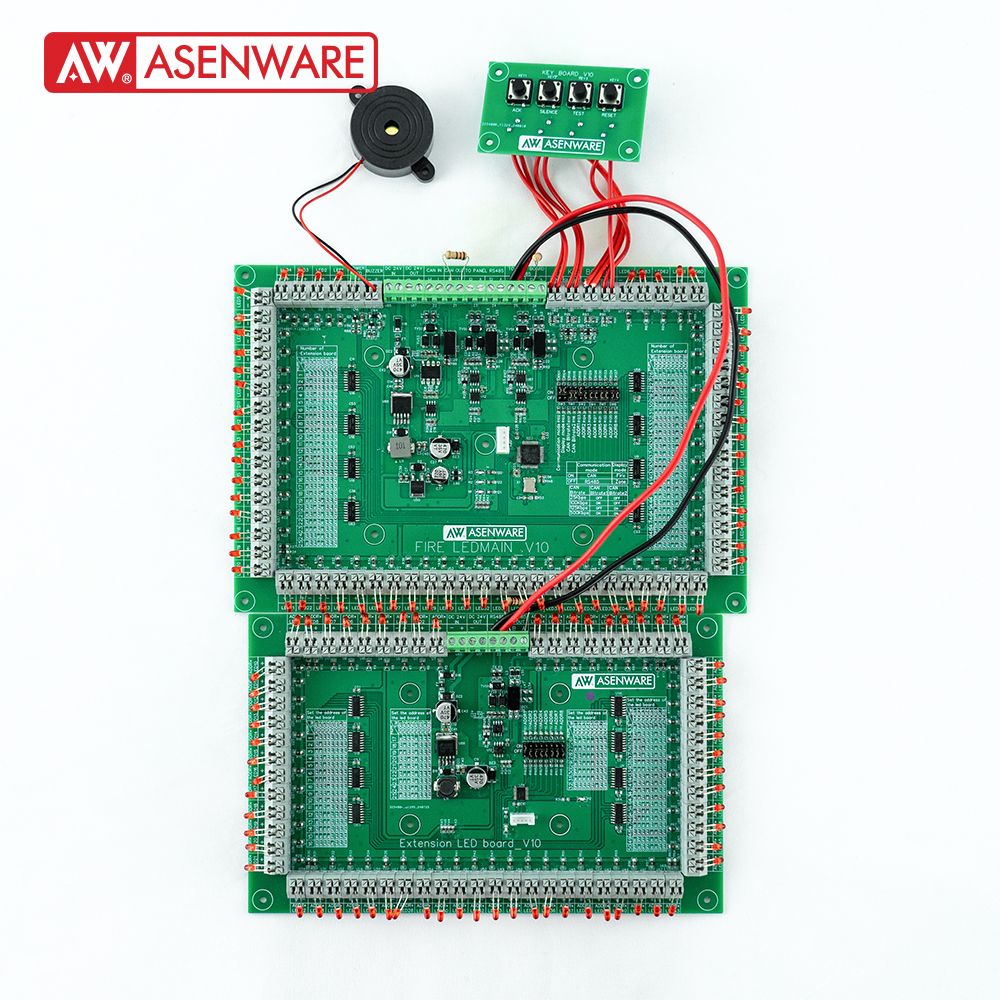 Addressable Annunciator LED Extension Board,Two Wire Addressable Fire Alarm System